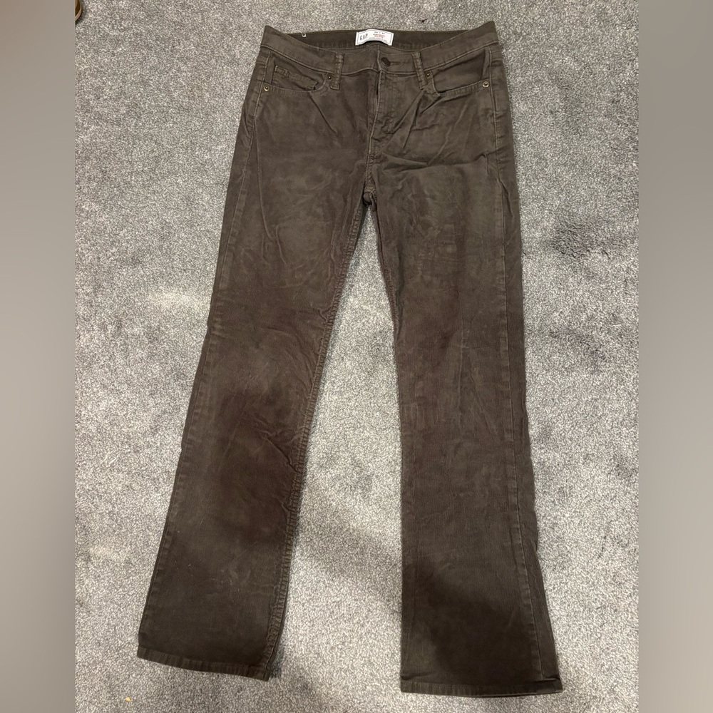 GAP Army Green Baby Boot Cords
